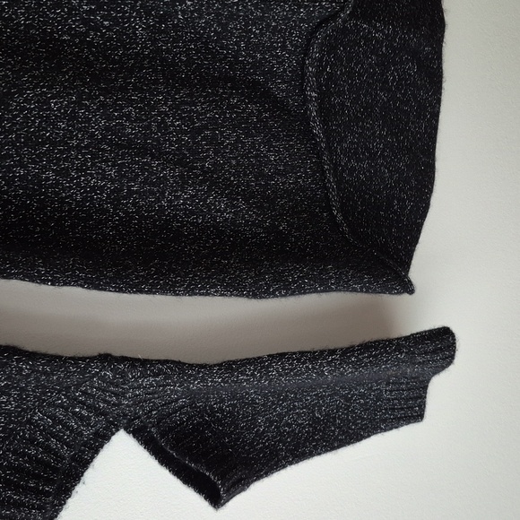 Generation Love Black Cold Shoulder Cashmere Sweater - Picture 5 of 6